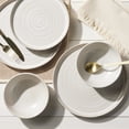 thumbnail image 2 of Better Homes & Gardens-Collins Cream Stoneware 12-Piece Dinnerware Set, 2 of 4