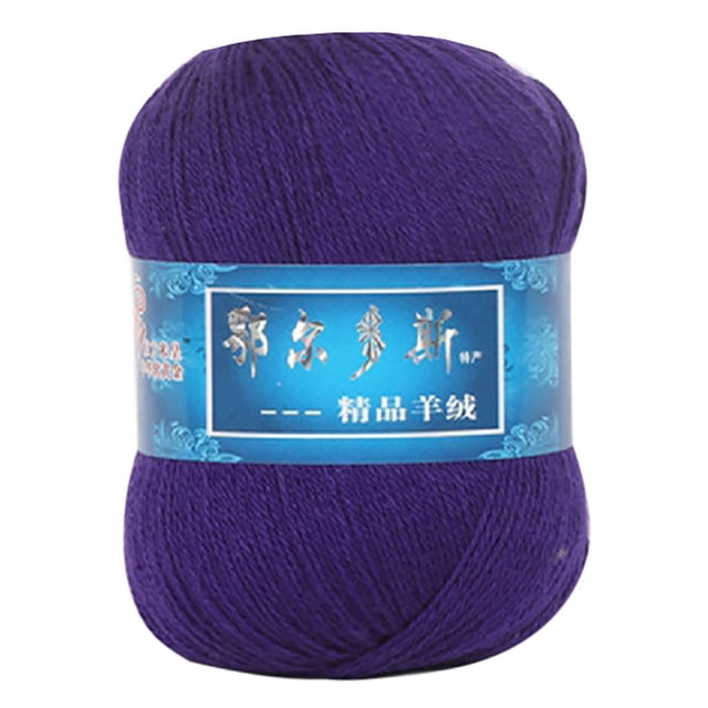 Hot Item,1pc Soft Yarn Hand-knitted Mongolian Woolen DIY Weave Thread,PENDANE,Dark Blue