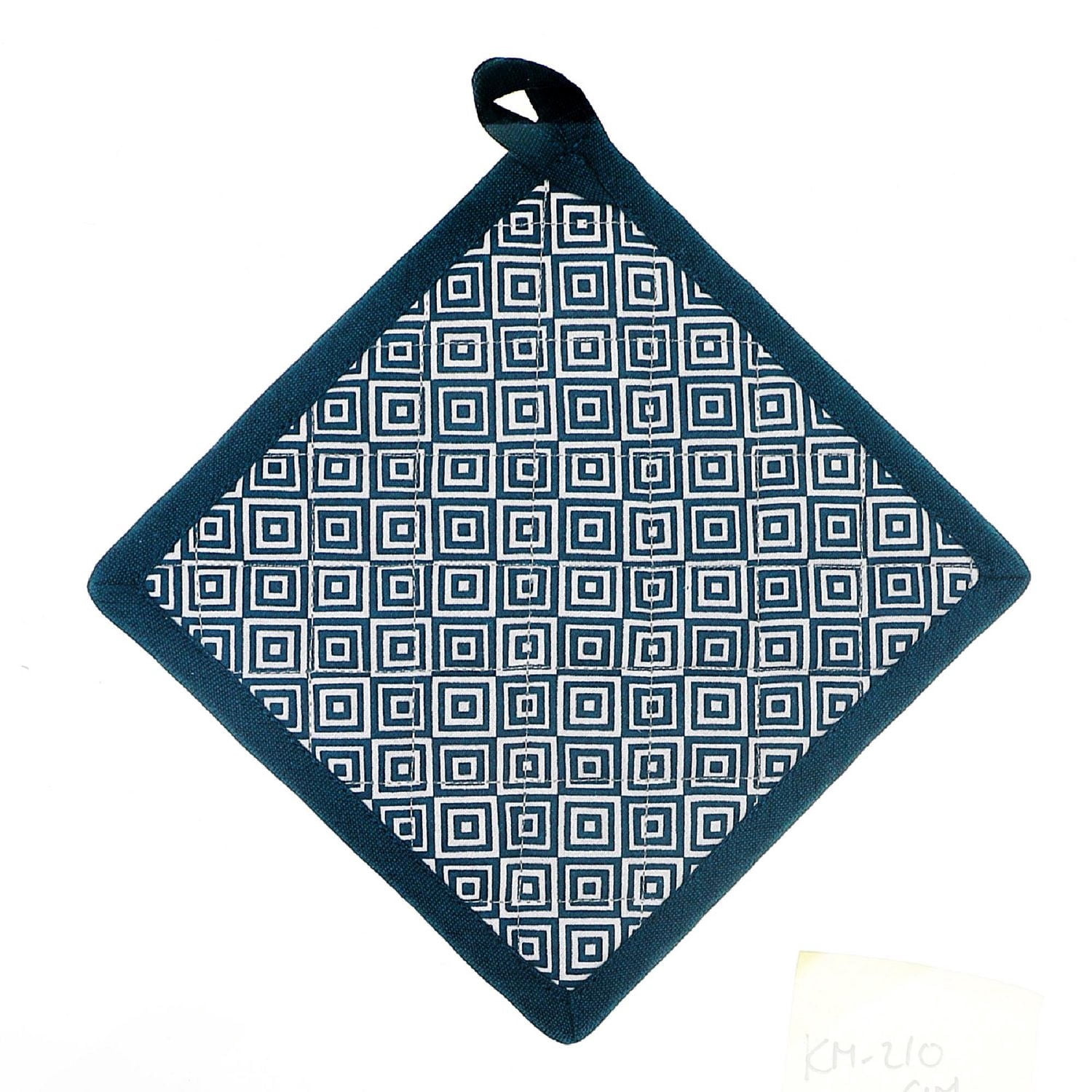 Porte-Pot De Coton Géométrique - Ensemble De 2