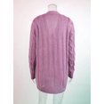 thumbnail image 4 of CPOKRTWSO Cardigan Tricoté Surdimensionné à Manches Longues Ouvert pour Femmes, 4 of 5