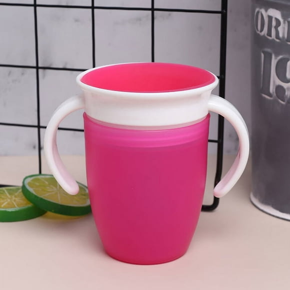 360 Degree Can Be Rotated Magic Cup Baby Learning Drinking Cup Leakproof Child