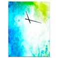 thumbnail image 1 of DesignArt Grande Horloge Murale Art Abstrait à l'Aquarelle, 1 of 2