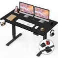 thumbnail image 1 of MotionGrey Standing Desk Height Adjustable Electric Motor Sit-to-Stand Desk Computer for Home and Office - Black Frame (43x24 Tabletop Included), 1 of 10