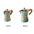 thumbnail image 1 of Aluminum Classic Italian Moka Espresso Coffee Maker Percolator Stove Pot 150/300ML Kitchen Tools Stovetop, 1 of 7