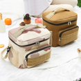 thumbnail image 4 of Cold Lunch Boxes Lunch Tote for Women Cute Lunch Boxes for Men Hard Side Cute Tote Lunch Pale for Women Cute Portable Thermal Bag Outdoor Camping Picnic Bag Aluminum Foil Camo Ice Bag Portable Lunch, 4 of 4