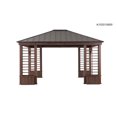 thumbnail image 4 of Sunjoy 13 ft. x 15 ft. Wilmington Hardtop Gazebo, 4 of 9