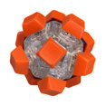 thumbnail image 2 of Siruishop Keyboard Fidget Toy Adults Birthday Working Mini Fidget Toy Keyboard Orange Red, 2 of 8