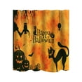 thumbnail image 1 of TopLLC Halloween Themed Digital Printed Shower Curtain, Bathroom Curtain, 1 of 1