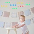 thumbnail image 2 of Shisuyan 200pcs of One Bag Colorful Counting Round Pieces Plastic Funny Slices Bingo Chips Games Learning Bonus for Home School (Red), 2 of 8
