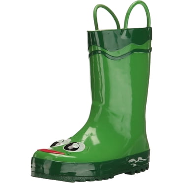 Western Chief Bottes de Pluie Imperméables Imprimées pour Garçons avec Poignées Faciles à Enfiler