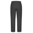 thumbnail image 4 of Diufon Athletic Pants for Men Straight Wide Leg Joggers Sweatpants Drawstring Waist Workout Pants with Pockets, 4 of 5