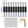 thumbnail image 3 of ziyahi Cassette Screws Support Rod junction sets repair Kit Rust accessories tool Resistant Repair Device for Wall Switch 86 Insulated Type, 3 of 9