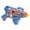 Blue Galaxy Blaster, variant on KidFun Products Superhero Galaxy Toy Gun Space Blaster Lights Sounds, Ages 3-12 Green