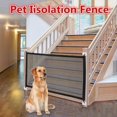 thumbnail image 3 of Dog Gate Mesh Dog Fence For Indoor/Outdoor Safe Pet Dog Gate Safety Enclosure Zipper Style, 3 of 11