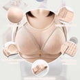 thumbnail image 4 of AherBiu Womens Plus Size Bras Large Bust Full Coverage Wireless High Supportive Bralette Solid Color Push up Bras, 4 of 8