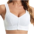thumbnail image 2 of Birdeem Size Womens No-Wire Bra No Front Button No-Slip Underwear, 2 of 5
