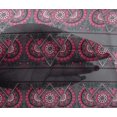 thumbnail image 4 of oneOone Viscose Chiffon Fabric Geometric|Leaves & Floral Block Printed Craft Fabric BTY 42 Inch Wide, 4 of 4