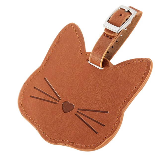 Luggage Tag Lovely Cat Multi-purpose Suitcase Tag Luggage Label Baggage Tag