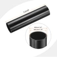 thumbnail image 2 of PVC Rigid Round Pipe 45.2mm ID 50mm OD 20cm/8" Length Black High Impact for Water Pipe, Crafts, Cable Sleeves, 2 of 6
