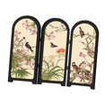 thumbnail image 2 of Siruishop Chinese Design Mini Screen Ornament 3 Panel Divider for Fireplace Countertop A, 2 of 8