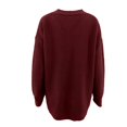 thumbnail image 4 of Womens V Neck Oversized Fall Sweater Sexy Long Sleeve Knit Pullover Top, 4 of 6