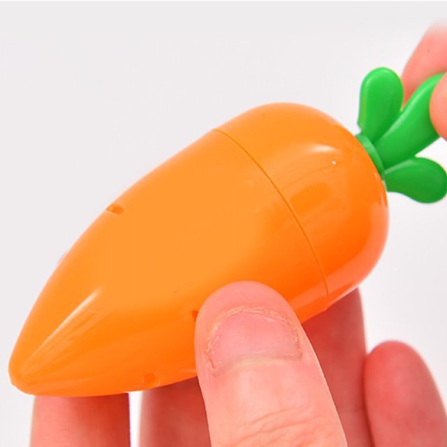 Pencil Sharpner Carrot Pencil Sharpener Handheld Pencil Sharpener Small Pencil Sharpener Kids Pencil Sharpener Pencil Sharpner Cartoon Cute Little Refreshing Carrot Shape Pencil