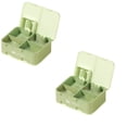 thumbnail image 1 of Btomtd Plastic Rectangular Anytime Divider Cutter Divider Break Divider Dividing Boxes, Green, 1 of 6
