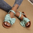 thumbnail image 4 of Wensltd Versatile Flat Sandals Women Solid Color Open Toe Outdoor Beach Sandals, 4 of 9