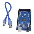 thumbnail image 1 of MEGA2560 R3 Development Board with CH340G Microcontroller, 6V-12V Input, Open Source Compatible with IDE for Arduino Projects, Includes USB Cable, Blue, 1 of 4
