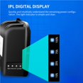 thumbnail image 1 of Highlight LED Head Light Sensing Outdoor Illuminating Lamp USB Charging Head Type Light with LED Beads Battery Display Dual Switch Control for Outdoor Camping, 1 of 9