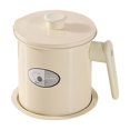 thumbnail image 1 of EGNMCR Kitchen Utensils & Gadgets Multifunctional Profound Fryer Pot And Grease Container With Strainer Kitchen And Household Oil Pot Filter Oil Remain Storage Tank With Filter Screen storage pot, 1 of 6