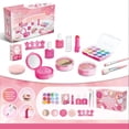 thumbnail image 1 of TIMIFIS Maison de Jeu Enfants Ménage Rouge à Lèvres de Simulation Fard à Paupières Maquillage Robe de Fille Ménage Couleur Ensemble de Maquillage Ne Peut Pas Être Appliqué l'Apparence Simulation Éducation, 1 of 7