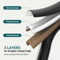 thumbnail image 3 of edx Escabeau Pliant à 3 Marches, Tabouret Portable Robuste, Outil Antidérapant Léger avec Capacité de 800 Lb, 3 of 6