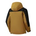 thumbnail image 3 of Weiqiqre Jacket for Men Waterproof Sport Snow Ski Outdoor Mountaineering and Riding Tactical Jacket Coat Drawstring Hooded Overcoat Jacket, 3 of 8