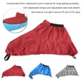 thumbnail image 3 of Langgg Jupe de Pulvérisation Réglable Imperméable et Anti-Poussière pour Kayak, Accessoire de Couverture de Pont de Cockpit Portable pour Sports Nautiques en Plein Air, Canoë, Rouge, 3 of 7