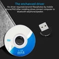 thumbnail image 4 of USB Bluetooth Adapter receiver For PC Mouse Wireless Mini USB Bluetooth Dongle for Speaker Receiver, 4 of 10