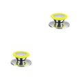 thumbnail image 3 of kurtrusly Stainless Steel Anti-scald Pot Cover Knob Replacement Household Kitchen Pan Lid Handle Upgrade Modified Accessories Green Small 2Set, 3 of 6