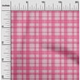 thumbnail image 1 of oneOone Georgette Viscose Fabric Madras Check Print Fabric By The Yard 42 Inch Wide, 1 of 4
