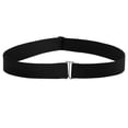 thumbnail image 1 of Women Invisible Belt Elastic Stretch Waist Belt with Flat Buckle, 1 of 3