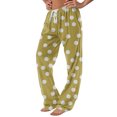 thumbnail image 3 of Yuyuzo Pajamas Pants for Women Elastic Waisted Baggy Printed Loungewear Wide Leg Sleepwear Comfy Soft Pjs Bottoms, 3 of 7