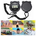 thumbnail image 3 of Digital Handheld Sports Stopwatch Stop watch Timer Counter Seller, Alarm T0P9, 3 of 8