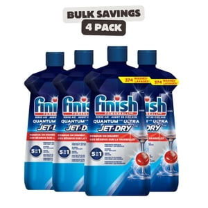 (Pack of 4) Finish Jet-Dry Quantum Rinse Aid