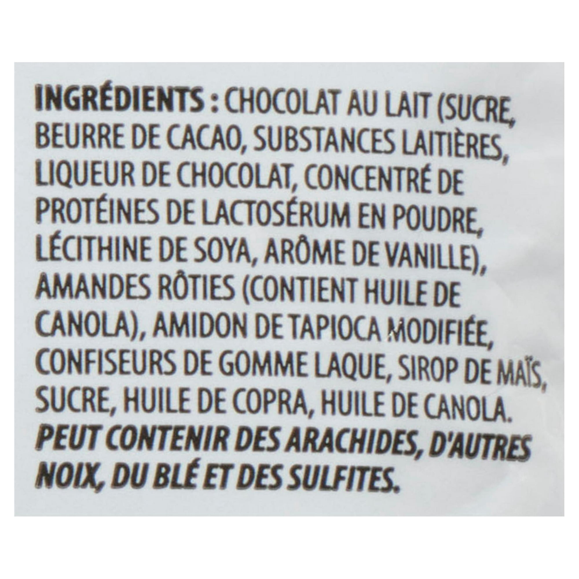 Amandes enrobées de chocolat