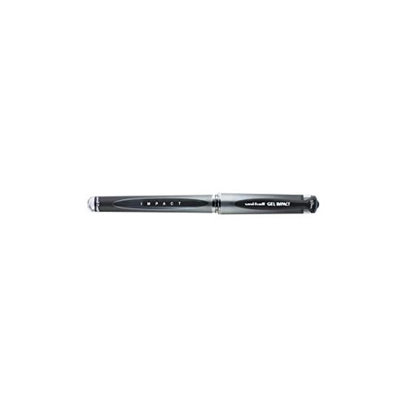 uni-ball 207 Impact Gel Pens, Bold Point, Black, Box of 12 (Packaging may vary).