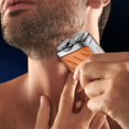 thumbnail image 3 of Portable Rotary Dual Ring Electric Shaver Black, 3 of 7