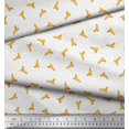thumbnail image 2 of Soimoi Velvet Fabric Dot & Weapon Printed Fabric 1 Yard 58 Inch Wide, 2 of 3