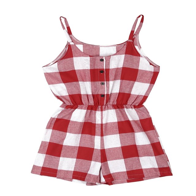 Tenue Assortie Mère-Fille Robe Familiale Barboteuse Combinaison Tenues