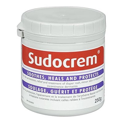 Sudocrem® Diaper Rash Cream - 250 Gram Tub - Diaper Rash | Minor Skin Irritations | Incontinence Dermatitis Cream | All Ages