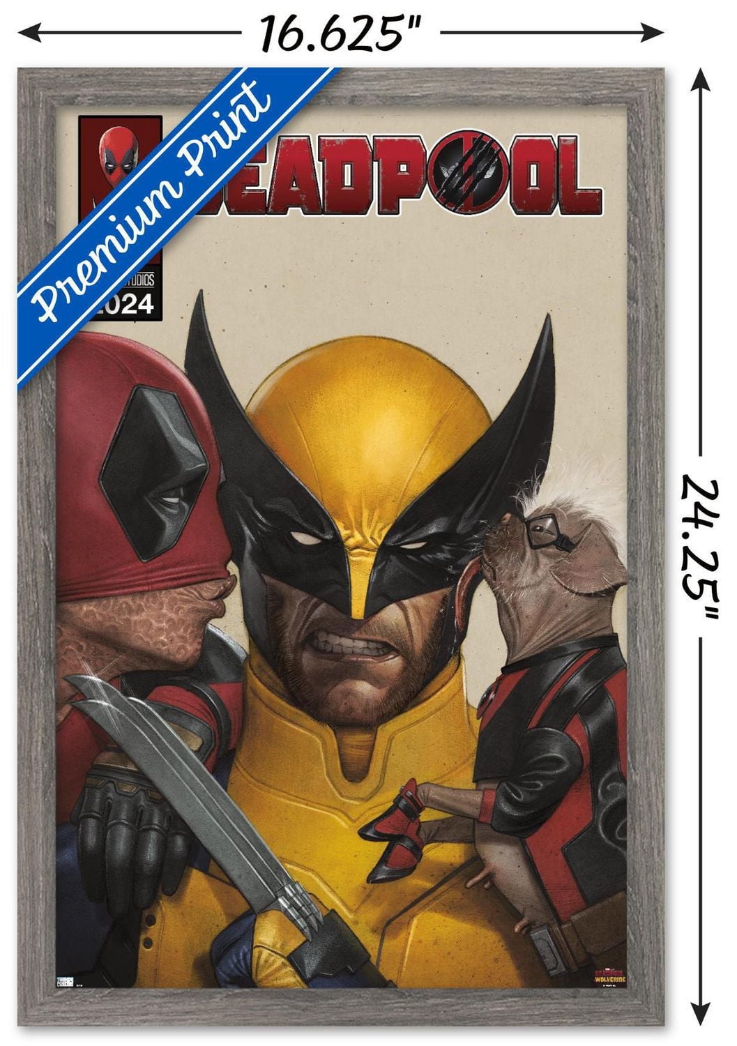 Marvel Deadpool & Wolverine - Couverture hommage Kisses