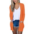 thumbnail image 1 of Long Sleeve Cardigan for Lace Cardigans for Women Summer Women Fall Open Front Cardigans for Summer Women Cardigan with Pockets Casual Duster Lightweight Cardigan Sweater, 1 of 8